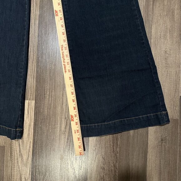 Urban Behavior Drew Vintage Wide Flare Mid Rise Women Jeans Size 11/ 31 NWOT - Picture 5 of 8
